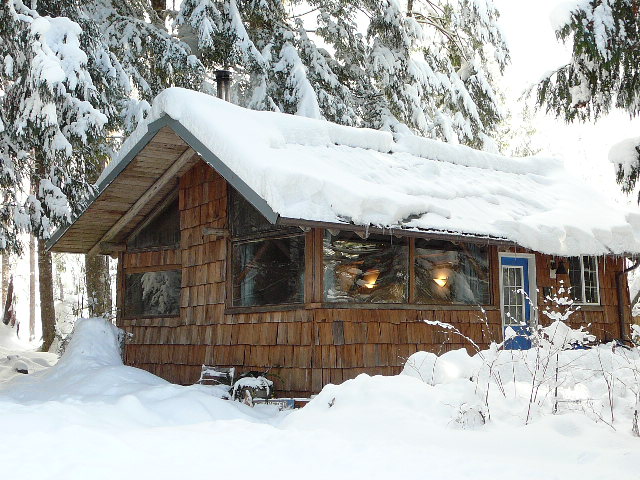 Altimeter Cabin in the Snow